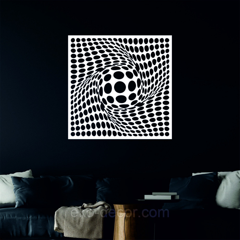 Декоративне настінне Панно «Ілюзія», Декор на стіну Київ - фото 3