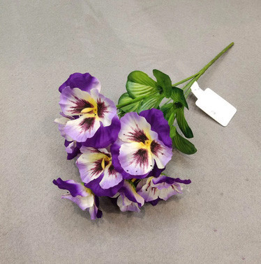 Цветы для дома искусственные Анютины глазки Киев - изображение 1