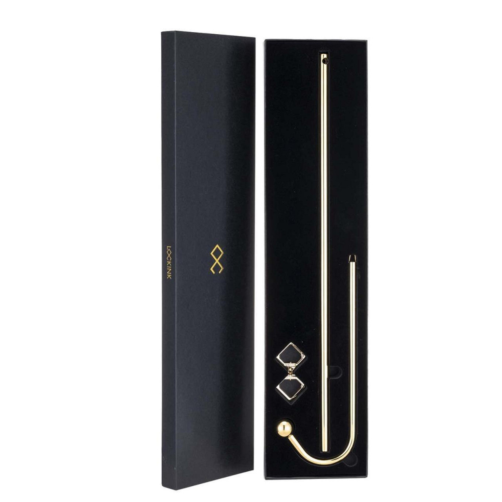 Анальний гак LOCKINK Golden Adjustable Anal Hook Set Sex Aura Київ - фото 7