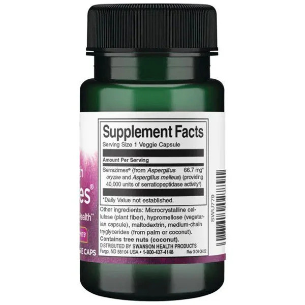 Double Strength Serrazimes 66.7 mg 60caps Луцк - изображение 2