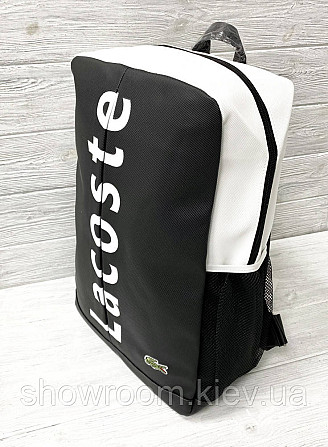 Мужской рюкзак Lacoste (644) black Киев - изображение 3