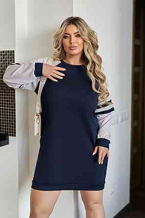 Спортивное платье из двунитки 