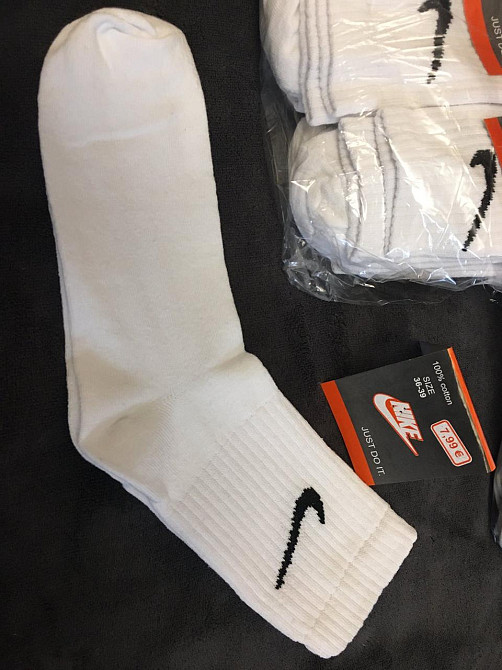 🔥 Оригінальні чоловічі та жіночі шкарпетки Nike – 100% бавовна набор 15 шт Киев - изображение 8