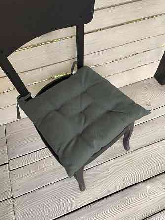 Подушка для стільців (38x38х5 см) Decorator Sawana колір хакі 84-036 Київ