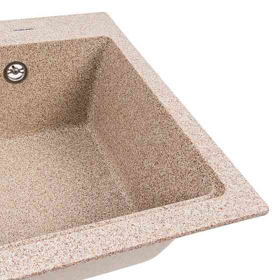 VALESO Гранітна мийка для кухні VALESO NIKA 7545 матова Карамель Киев