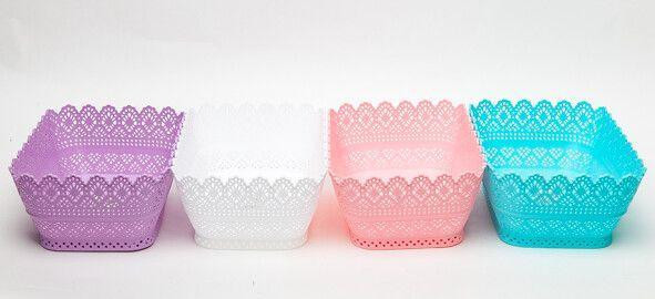 Кошик-сухарниця прямокутна "Ажур" (в асортименті) Харків - фото 1