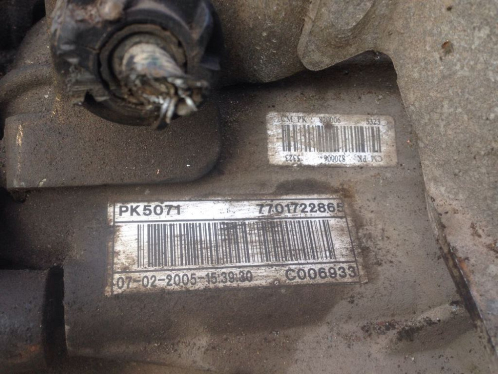 Коробка передач 5 ступ. Renault Master 2.5 dci 2004-2006 (PK5 071) Ковель - фото 3