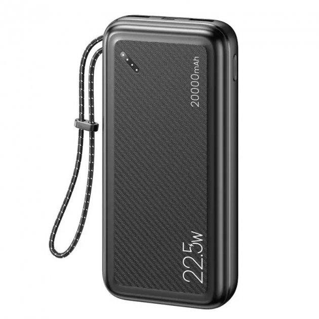 Внешний аккумулятор Повербанк Helt 20000mAh QC3.0 PD 22.5W (Black) Винница - изображение 1