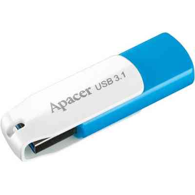 USB флеш накопичувач Apacer 128GB AH357 Ocean Blue USB 3.2 (AP128GAH357U-1) Вінниця