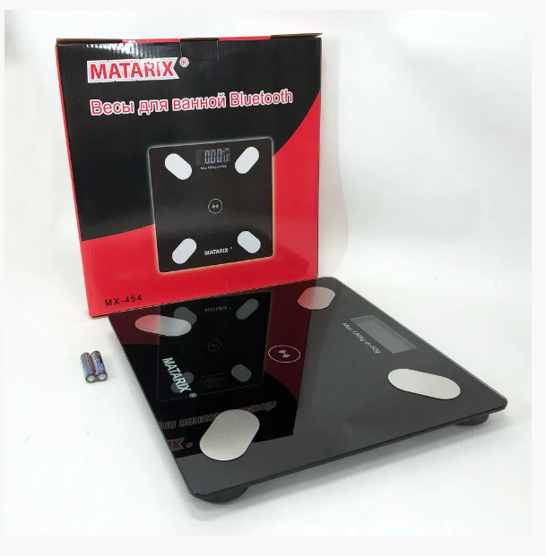 Смарт-ваги електронні підлогові MATARIX MX-454 App Одеса - фото 10