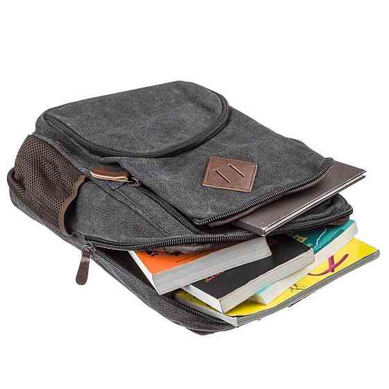 Рюкзак текстильный Черный (Vintage) Киев