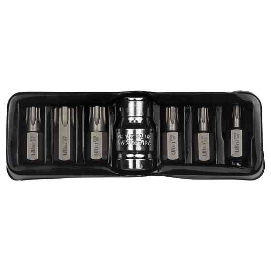 Ultra Набор бит TORX 10мм 7шт S2 (пласт кейс) ULTRA (4016902) Київ