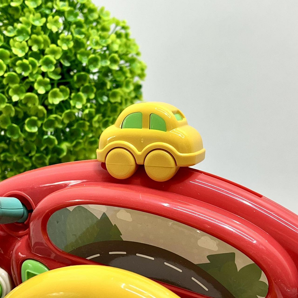 Музичний кермо WToys Маленький водій казки пісні українська мова Червоний (91739) Чернігів - фото 5