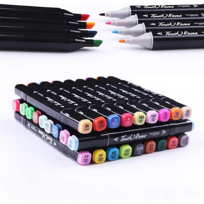 Художественный маркер Touch двухсторонних скетч маркеров 36 шт в чехле (XK-MRK-BG) Винница - изображение 4