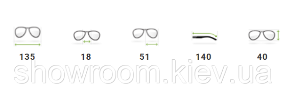 Жіноча оправа GG 25125 Київ