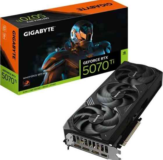 Gigabyte GeForce RTX 5070 Ti Windforce 16GB GDDR7 DLSS4 Киев