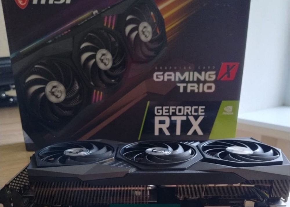 Видеокарта MSI GeForce RTX 3090 Gaming X Trio 24Gb. GDDR6X Киев - изображение 1