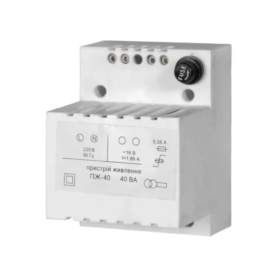 Блок живлення трансформаторний Trinix 40 Вт з кріпленням на DIN-рейку (090-00106) Киев