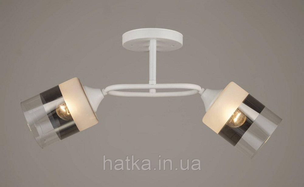 Люстра стельова Sirius B A3420/2 WT на 2 плафони Київ - фото 1