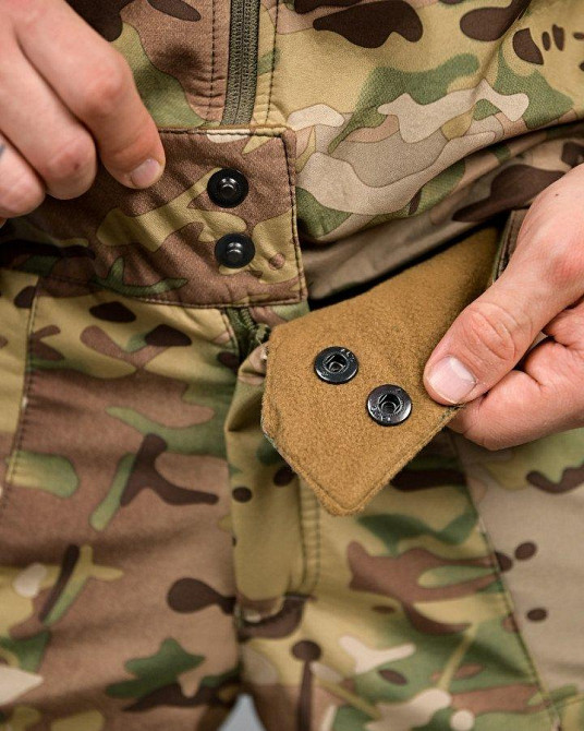 Демисезонный тактический костюм софтшел TANJENT мультикам  ПП7869 Одесса - изображение 8