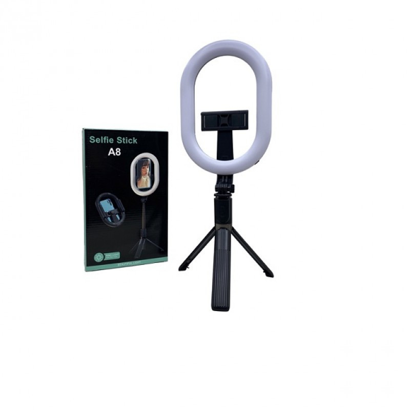 Монопод - трипод Selfie Stick A8 з LED підсвічуванням Одеса - фото 2