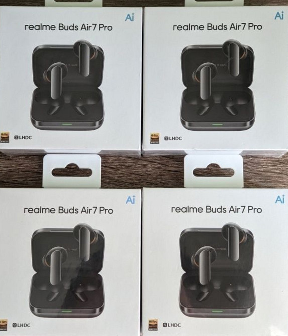 Наушники Realme buds air 7 Pro Global Version Metallic Grey Киев - изображение 4