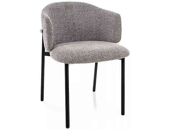 Стілець OSAKA чорний каркас/сірий TAP.254 Днепр