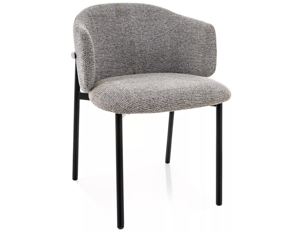 Стілець OSAKA чорний каркас/сірий TAP.254 Днепр - изображение 1