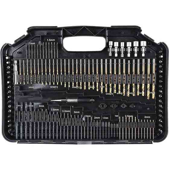 Набір інструментів, сверла ANJI DEPOT Drill Set 8054 у чемодані, 246 шт. Вінниця