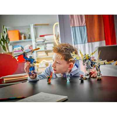 Конструктор LEGO NINJAGO Розбійник: Робот-вершник на драконі (71843) Вінниця