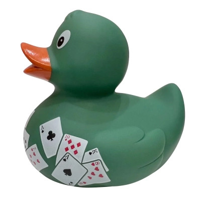 Игрушка для ванной Funny Ducks Утка Покер (1318) Винница - изображение 3