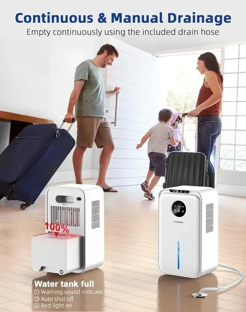 Побутовий осушувач повітря Household Dehumidifier YP2318 Луцьк - фото 3