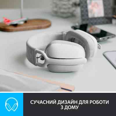Навушники Logitech Zone Vibe 100 Wireless Off-White (981-001219) Вінниця