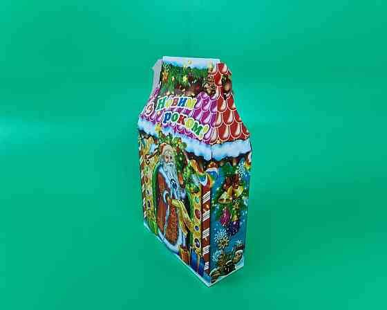 Коробка під цукерки No243 (600 г) Казковий будиночок (25 шт.) Харків