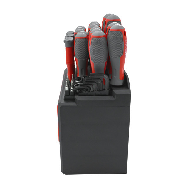 Набор отверток с комплектом насадок, 114 ед., Cr-V INTERTOOL VT-3372 Киев - изображение 3