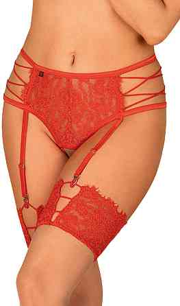 Пояс для панчох Obsessive Rediosa L/XL Sex Aura Київ
