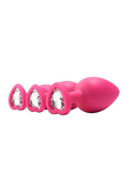 Набор анальных пробок Dream Toys FLIRTS PINK Sex Aura Киев - изображение 5