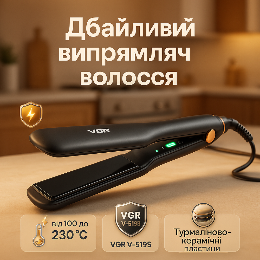 Выпрямитель для волос для салонного использования, Выпрямитель для волос прямой Плойка гофре QK-41 Львов - изображение 9