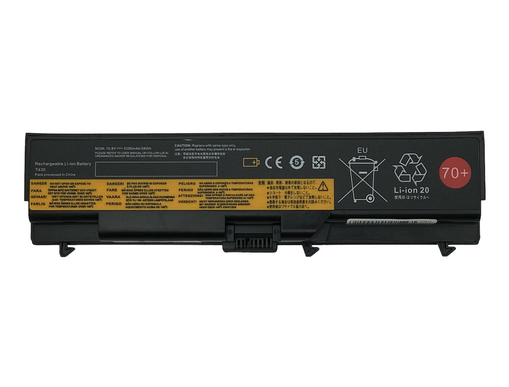Аккумулятор для ноутбука Lenovo 42T4235 ThinkPad T430 10.8V Black 5200mAh OEM Винница - изображение 1