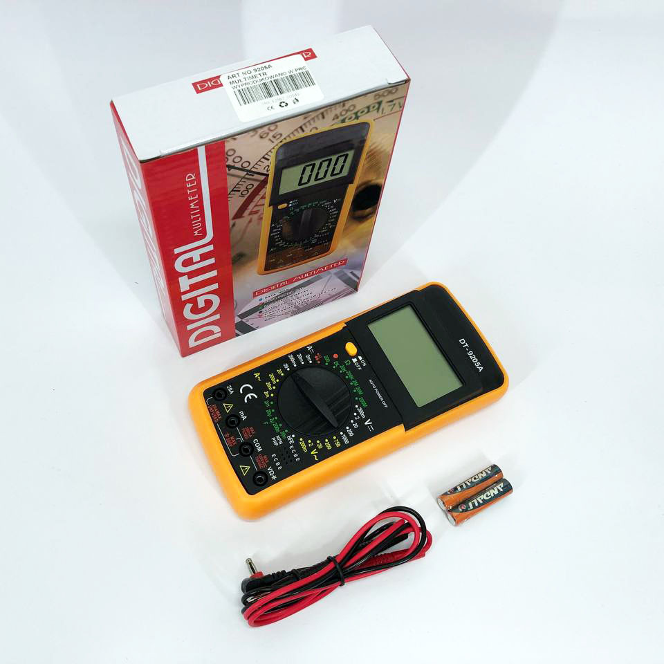 Электронный тестер напряжения Digital Multimeter DT9205A, Мультиметр для диагностики электропроводки DY-76 Львов - изображение 7