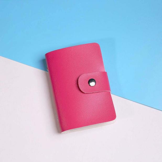 Кошелек для банковских карт женский малиновый Киев - изображение 1