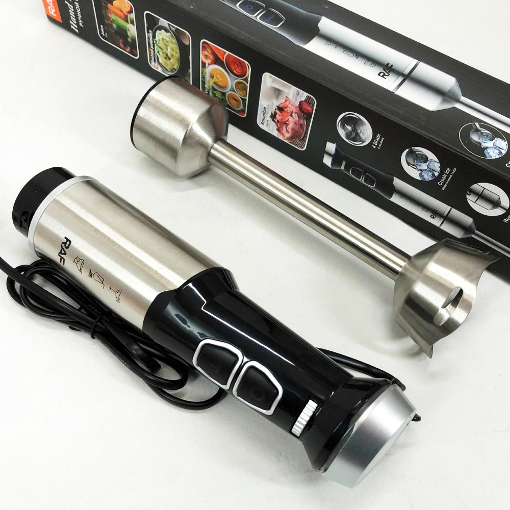 Міксер двовінчковий побутовий R.365, Занурювальний блендер для збивання, Блендер для соусів і пюре JG-78 Івано-Франківськ - фото 6