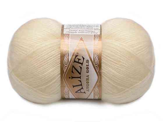 Пряжа Angora Gold 01 5шт/уп ТМ Alize Київ