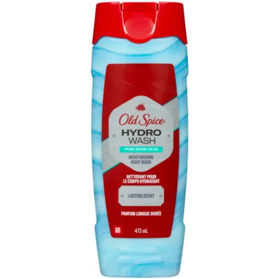 Зволожувальний гель для душу Old Spice Hydro Body Wash Pure Sport Plus 473 мл (США) Львів