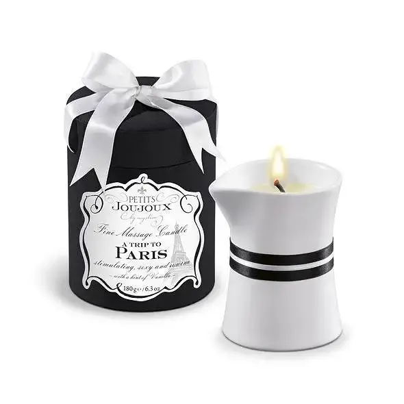 Масажна свічка Petits Joujoux - Paris - Vanilla and Sandalwood (190 г) розкішна упаковка Львов - изображение 1