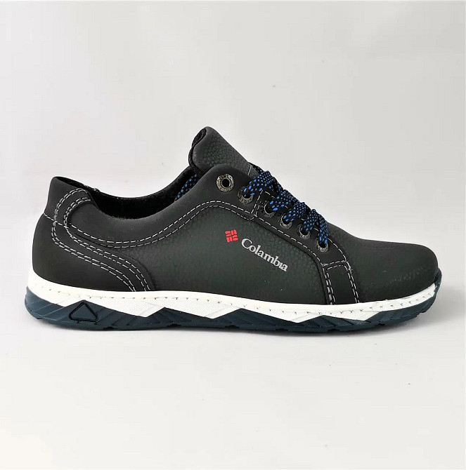 Кроссовки Мужские Чёрные Туфли Кожаные Мокасины (размеры: 40,41) Видео Обзор Днепр - изображение 8