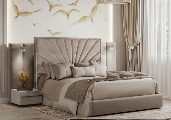 Кровать BNB Sunrise Comfort 120 х 200 см Simple С подъемным механизмом и нишей для белья Мокко Киев