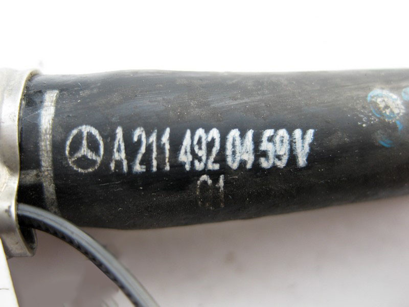 Mercedes-Benz  A2114920459 Шланг датчика фільтра сажі для двигуна OM646 R4 2.2 cdi E-Class W211 Одеса - фото 3