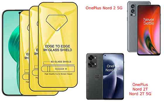 Захисне скло DefenzoGlass для OnePlus Nord 2 5G, Nord 2T, Nord 2T 5G – подвійна міцність Київ