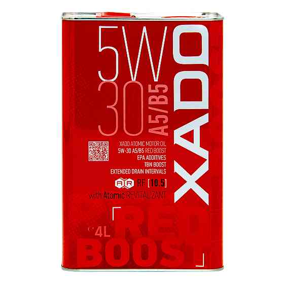 Моторне масло Xado Atomic Oil Red Boost 5W-30 4л Львів